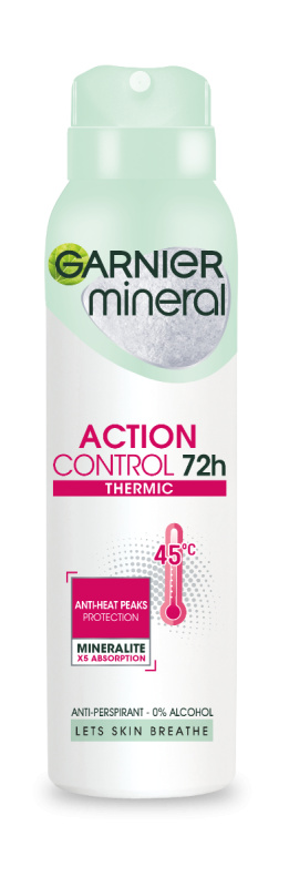 Garnier Mineral Action Control Thermic deodorační antiperspirant ve spreji 150 ml
