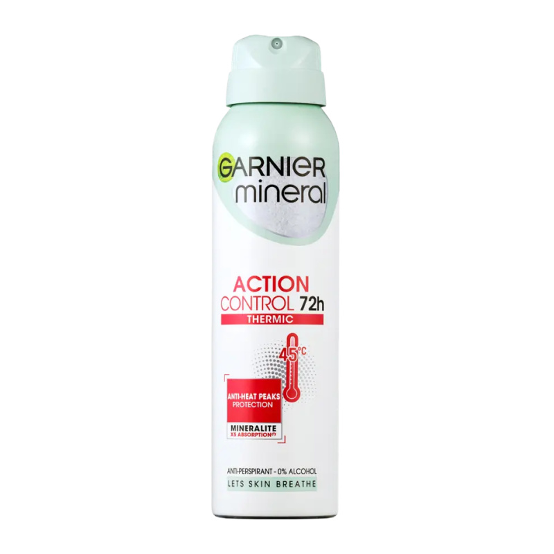 Garnier Mineral Action Control Thermic deodorační antiperspirant ve spreji 150 ml