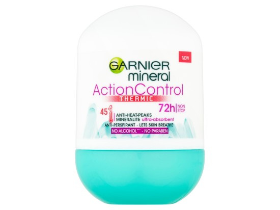 Garnier Mineral Action Control Thermic antiperspirant roll-on (72h) 50 ml