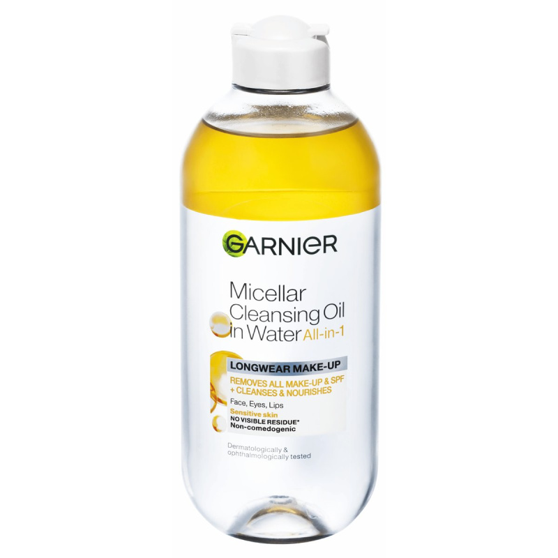 Garnier Skin Naturals dvoufázová micelární voda 3 v 1 400 ml