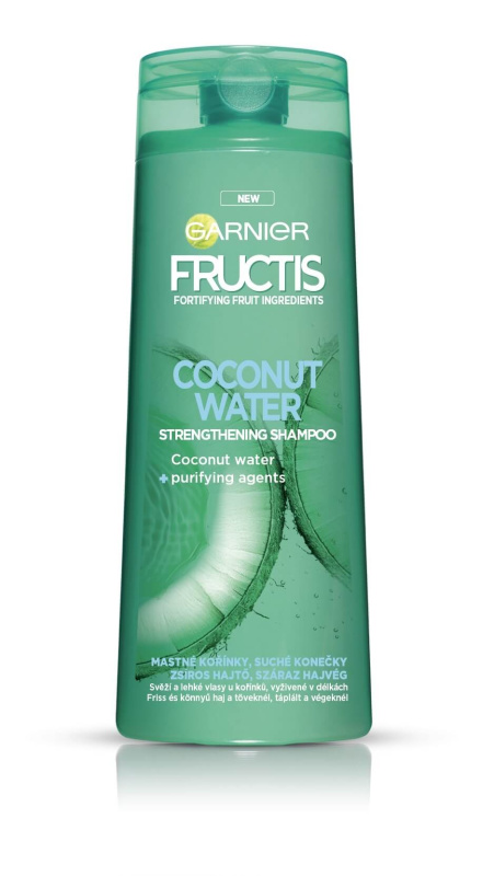 Garnier Fructis Coconut Water posilující šampon 400 ml