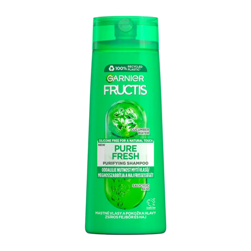 Garnier Fructis Pure Fresh posilující šampon 400 ml