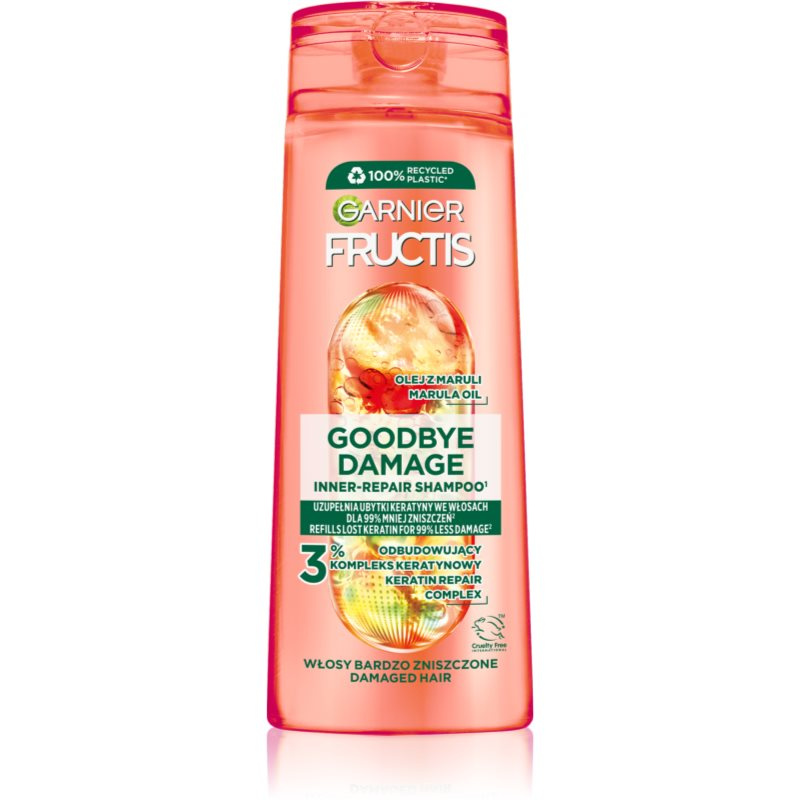 Garnier Fructis Goodbye Damage posilující šampon pro poškozené vlasy 400 ml