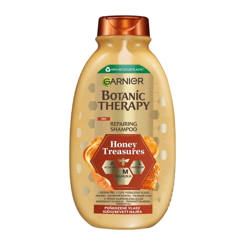 Garnier Botanic Therapy Honey & Propolis obnovující šampon pro poškozené vlasy 400 ml