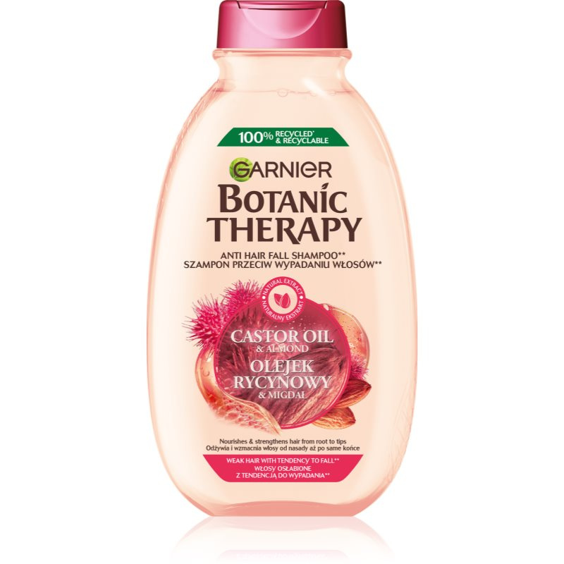 Garnier Botanic Therapy Ricinus Oil posilující šampon pro slabé vlasy s tendencí vypadávat 400 ml