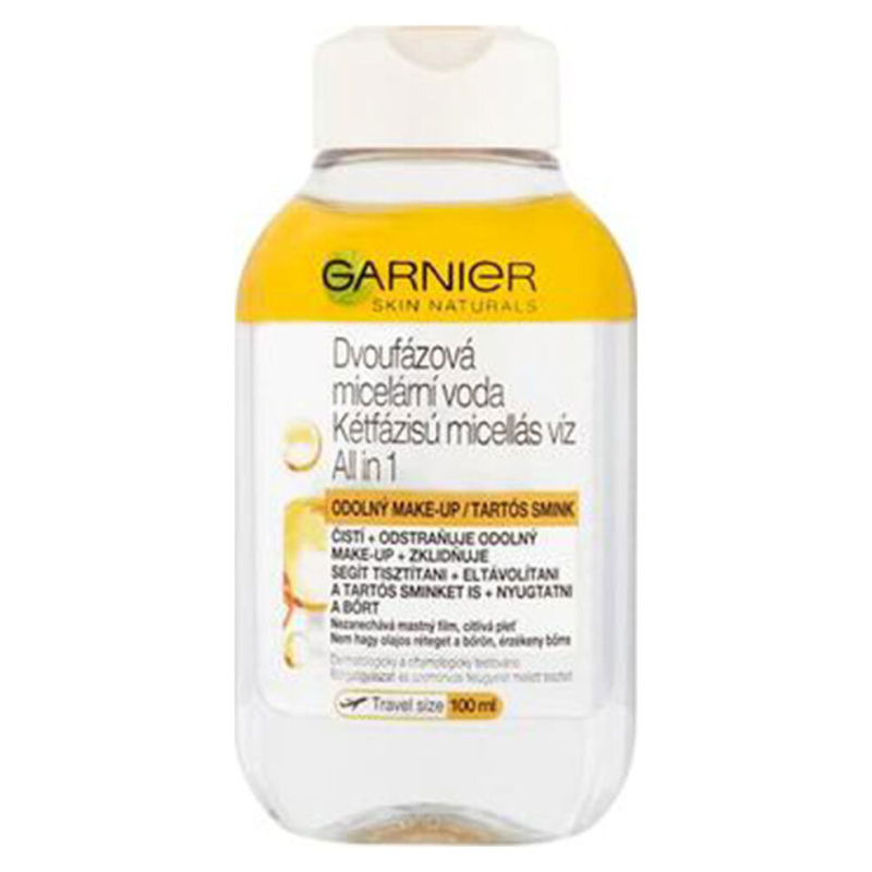 Garnier Skin Naturals dvoufázová micelární voda 3 v 1 100 ml