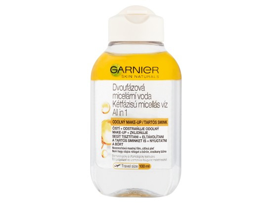 Garnier Skin Naturals dvoufázová micelární voda 3 v 1 100 ml