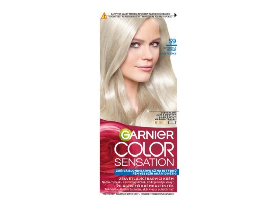 Garnier Color Sensation The Vivids barva na vlasy odstín S9 Silver Diamond Blond 1 ml