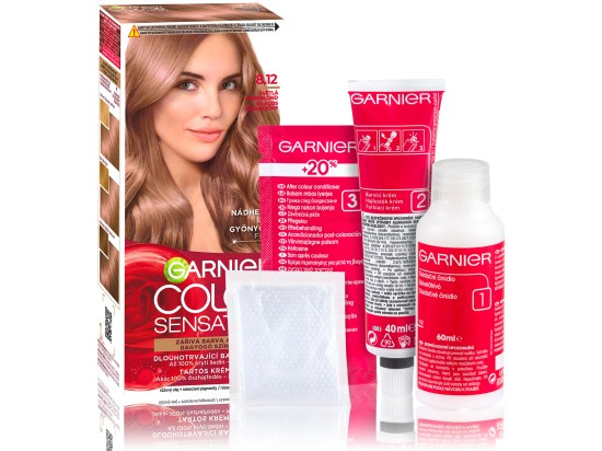 Garnier Color Sensation barva na vlasy odstín 8.12 Light Roseblonde
