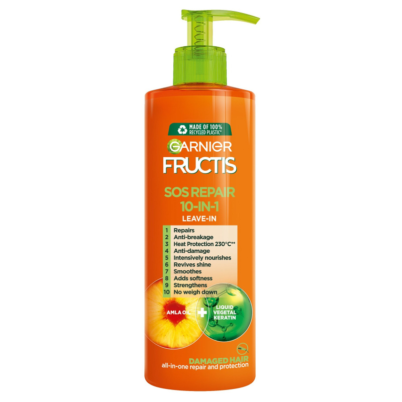 Garnier Fructis SOS Repair 10IN1 bezoplachová vlasová péče 400 ml