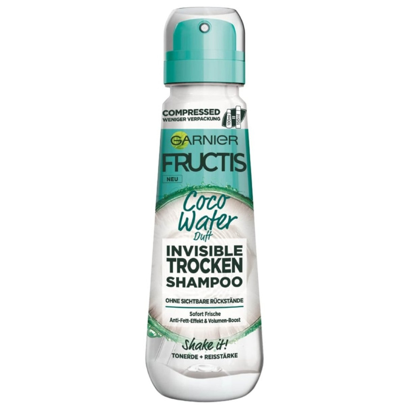Garnier Fructis Neviditelný suchý šampon s vůní kokosové vody