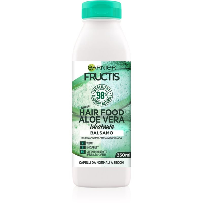 Garnier Fructis Aloe Vera Hair Food hydratační kondicionér pro normální až suché vlasy 350 ml