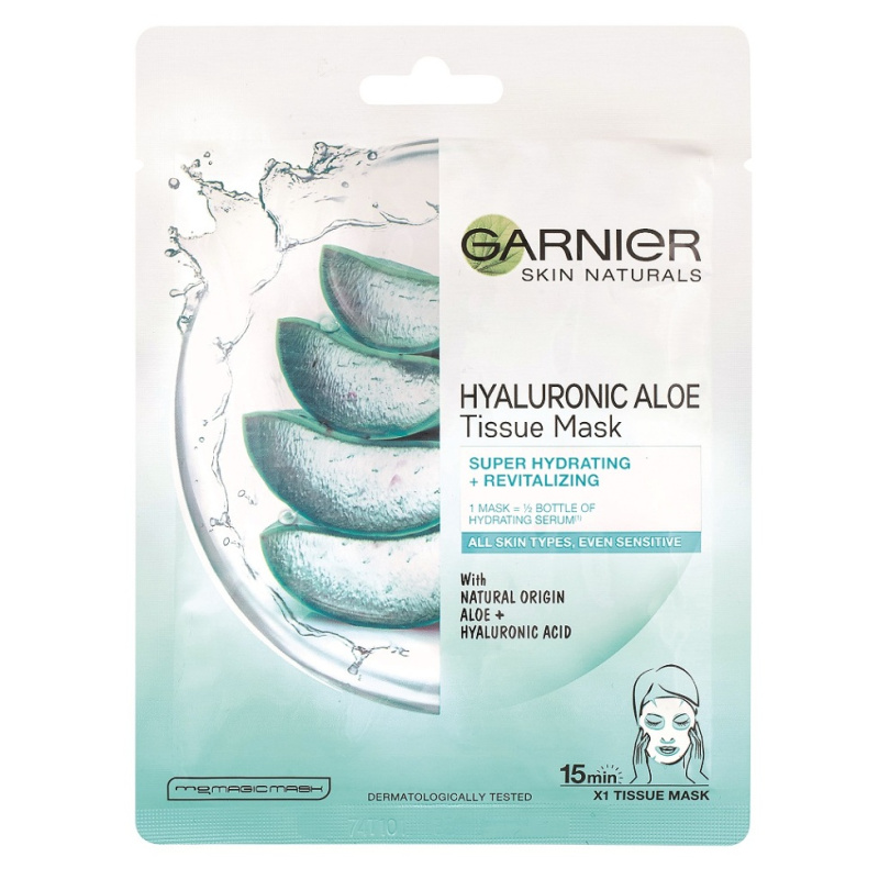 Garnier Hyaluronic Aloe Superhydratační textilní maska