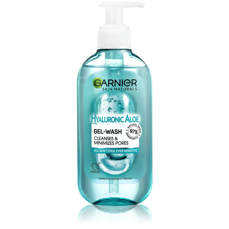Garnier Skin Naturals Hyaluronic Aloe čisticí gel 200 ml