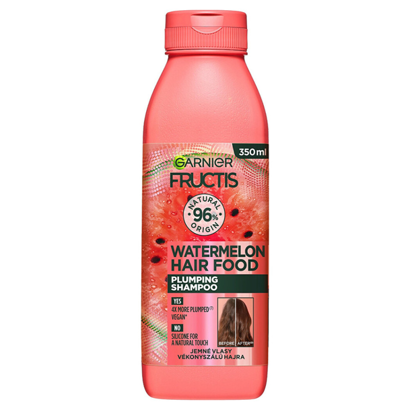 Garnier Fructis Watermelon Hair Food šampon pro jemné a zplihlé vlasy 350 ml