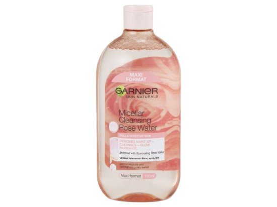 Garnier Skin Naturals micelární voda s růžovou vodou 700 ml