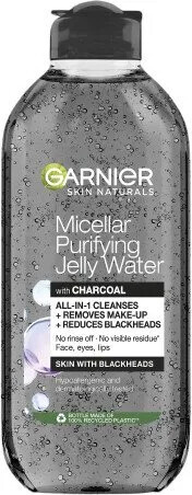 Garnier Skin Naturals Pure Charcoal gelová micelálrní voda s aktivním uhlím 400 ml