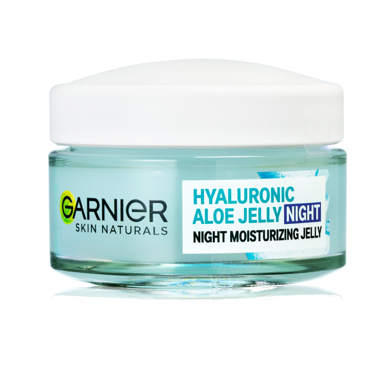 Garnier Hyaluron noční gelový krém pro hydrataci a vyhlazení pleti 50 ml