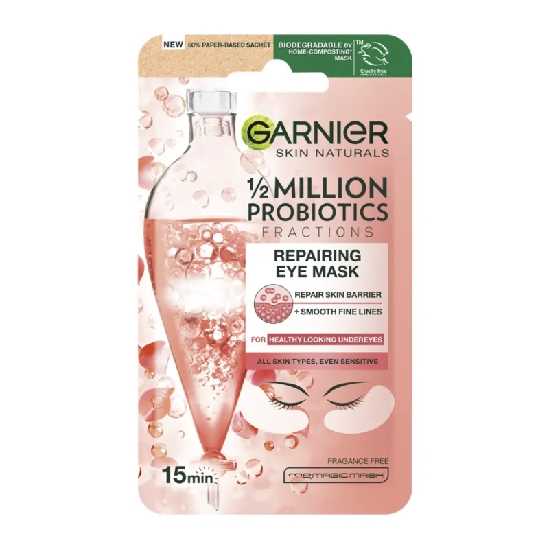 Garnier Skin Naturals maska na oči s probiotiky 6 g