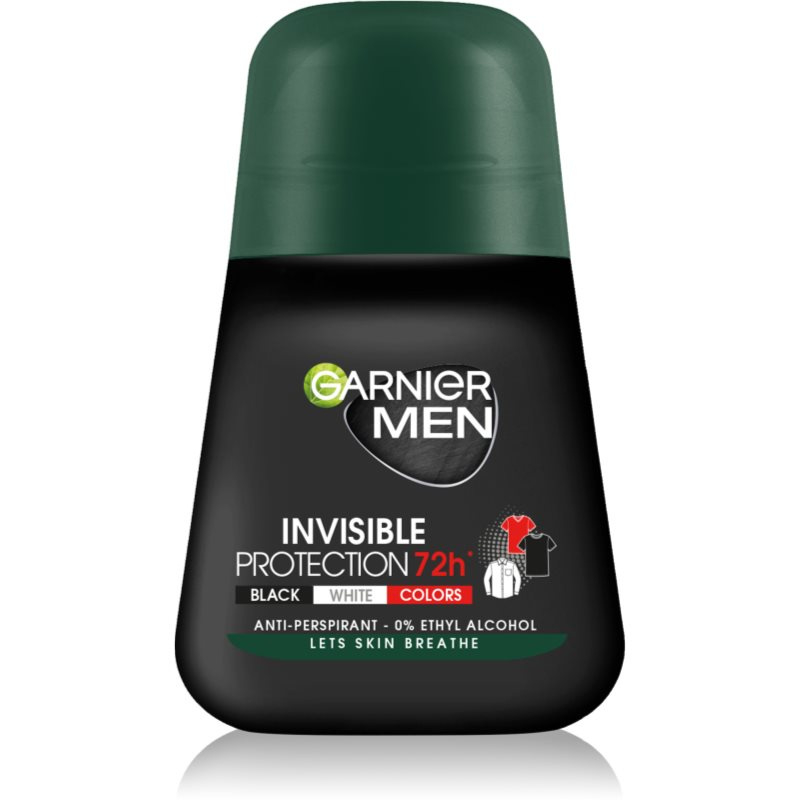 Garnier Men Mineral Neutralizer antiperspirant roll-on proti bílým skvrnám 50 ml