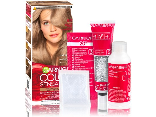 Garnier Color Sensation barva na vlasy odstín 8.11 Pearl Ash Blonde