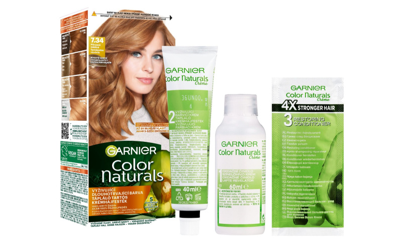 Garnier Color Naturals Creme barva na vlasy odstín 7.34 NATURAL COPPER 1 ks