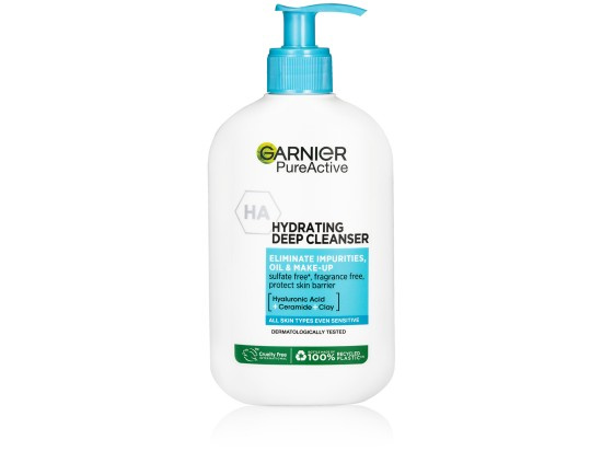 Garnier Pure Active hydratační čisticí gel proti nedokonalostem pleti 250 ml