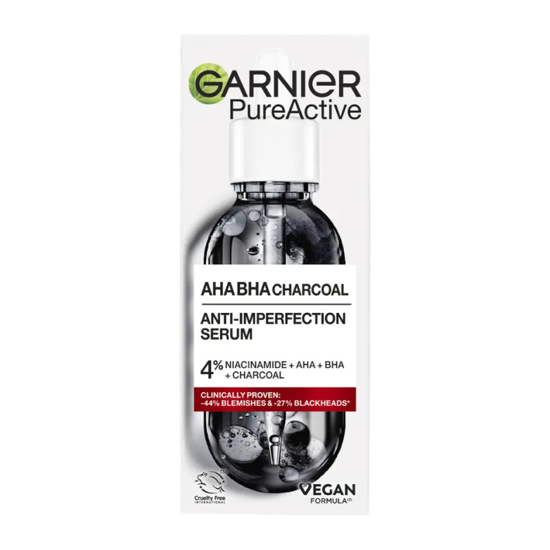 Garnier Pure Active Charcoal sérum proti nedokonalostem pleti 30 ml