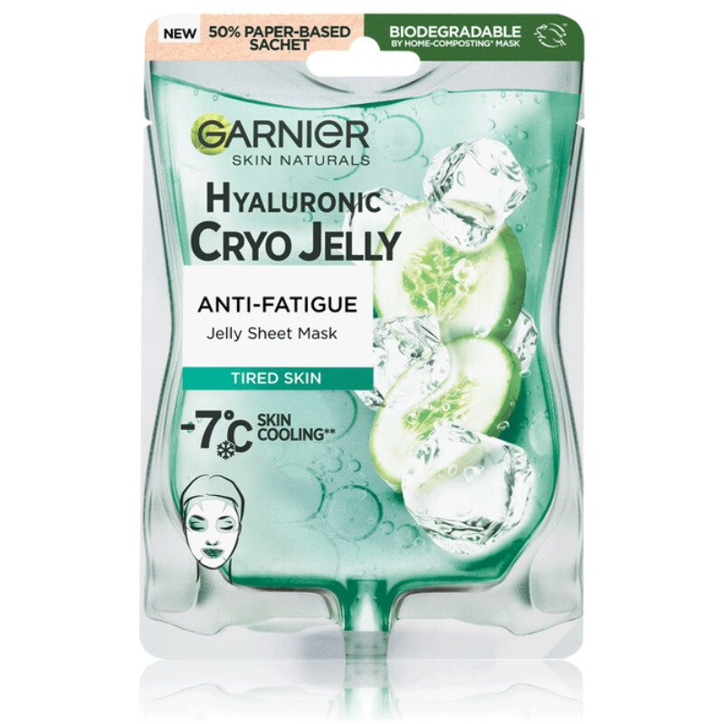 Garnier Cryo Jelly plátýnková maska s chladivým účinkem 27 g