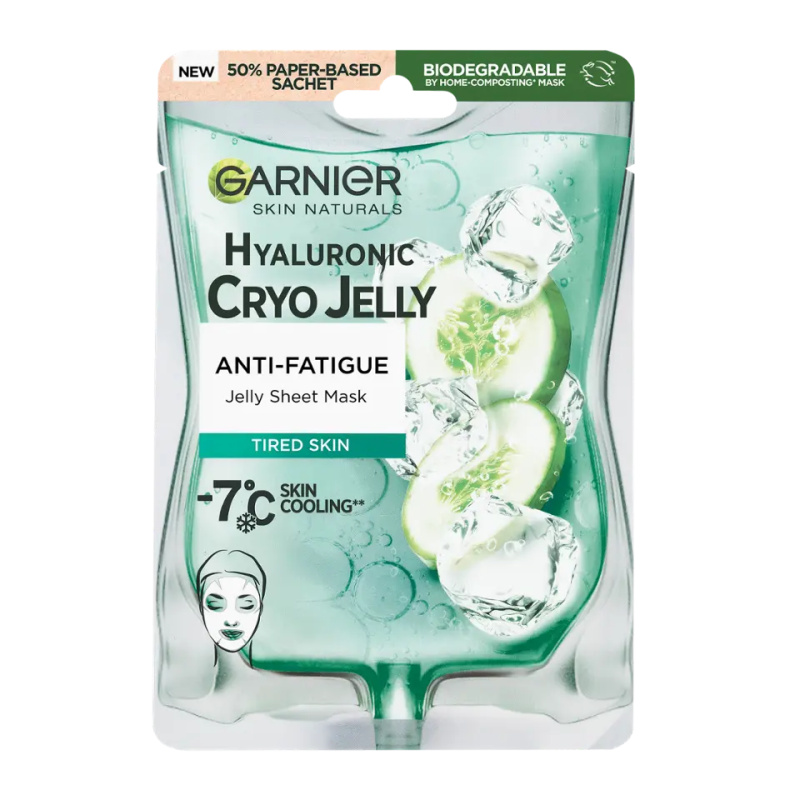 Garnier Cryo Jelly plátýnková maska s chladivým účinkem 27 g