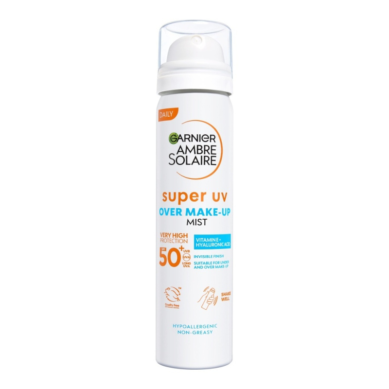 Garnier Ambre Solaire Super UV ochranný sprej SPF 50 75 ml