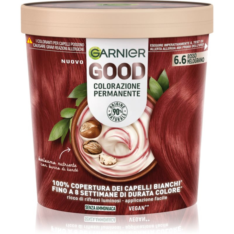 Garnier Good Color permanentní barva na vlasy 6.6 Rosso Melograno 1 ks