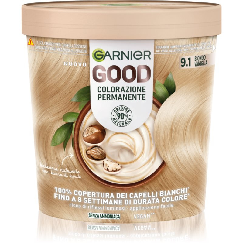 Garnier Good Color permanentní barva na vlasy 9.1 Biondo Vaniglia 1 ks