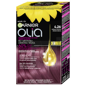 Garnier Olia Big Kit permanentní barva na vlasy odstín 4.26 Rose Violet