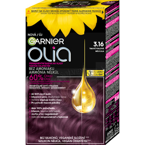 Garnier Olia Big Kit permanentní barva na vlasy odstín 3.16 Deep Violet