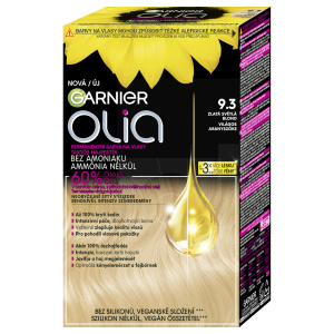 Garnier Olia Big Kit permanentní barva na vlasy odstín 9.3 Gold Light Blond