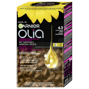 Garnier Olia Big Kit permanentní barva na vlasy odstín 6.3 Gold Light Brown
