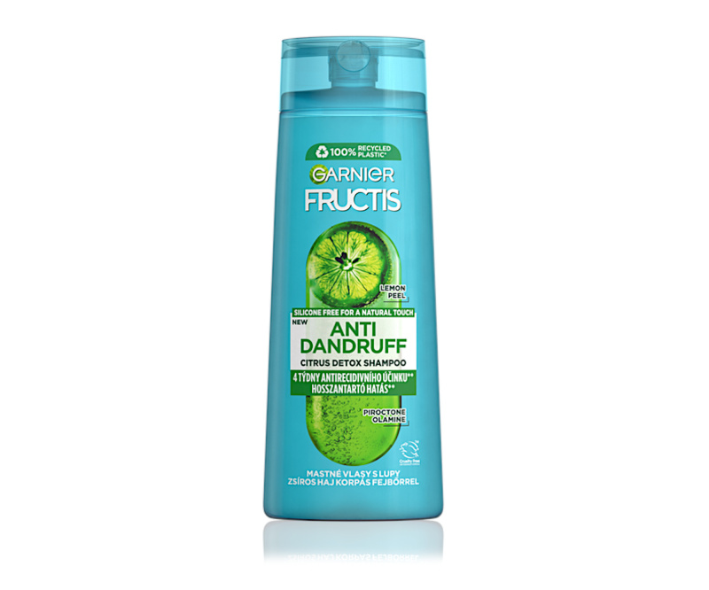 Garnier Fructis Antidandruff šampon pro mastné vlasy proti lupům 250 ml