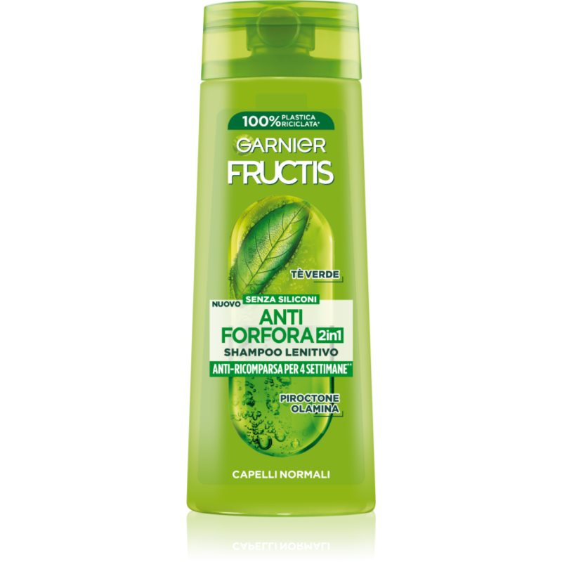 Garnier Fructis Antidandruff 2in1 šampon proti lupům se zklidňujícím účinkem 250 ml