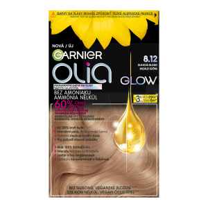 Garnier Olia Big Kit permanentní barva na vlasy odstín 8.12 Iridescent Blonde 1 ks