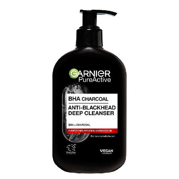 Garnier Pure Active Charcoal čisticí gel proti černým tečkám 250 ml
