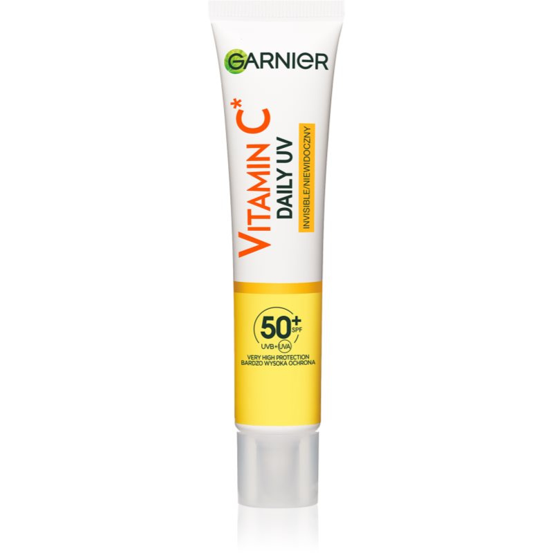 Garnier Skin Naturals Vitamin C Invisible rozjasňující fluid SPF 50+ 40 ml