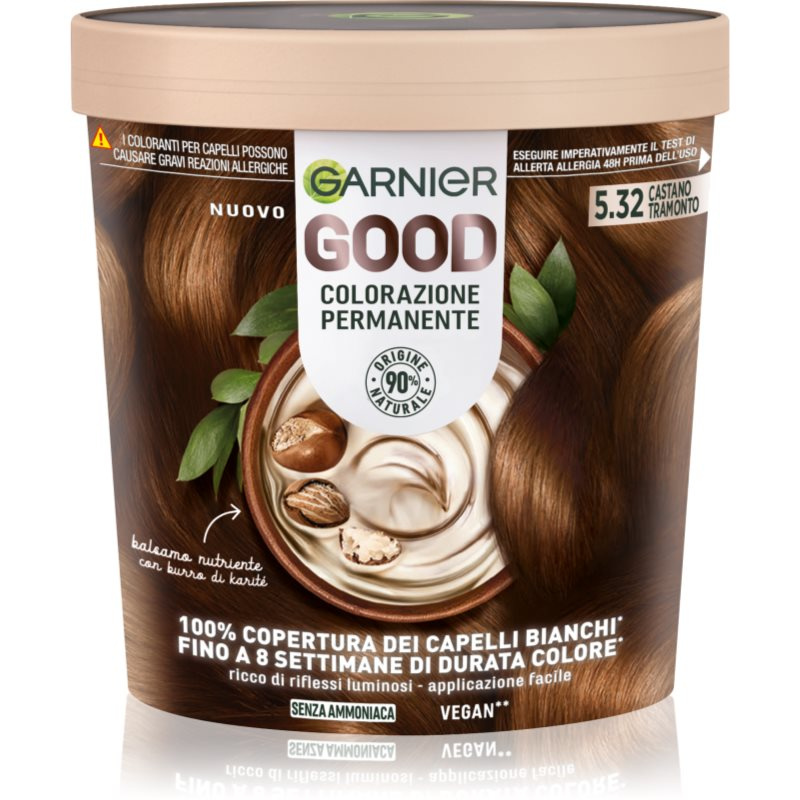 Garnier Good Color permanentní barva na vlasy 5.32 Castano Tramonto 1 ks