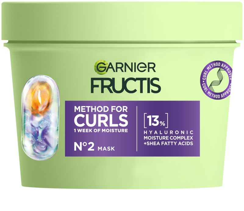 Garnier Fructis Curls Method hydratační maska na vlasy pro vlnité a kudrnaté vlasy 370 ml