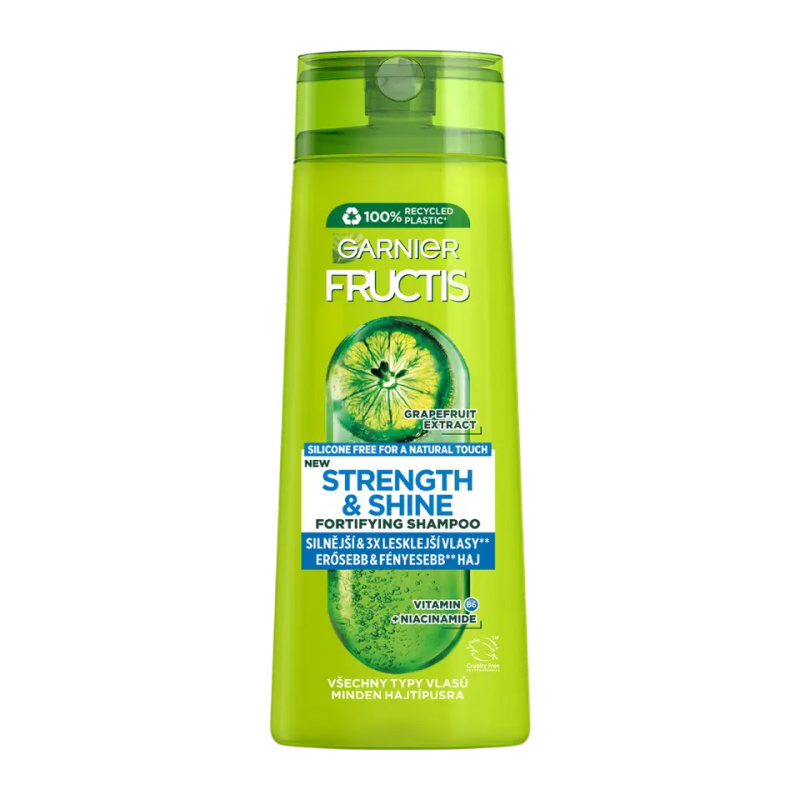 Garnier Fructis Strength & Shine šampon pro posílení a lesk vlasů 400 ml