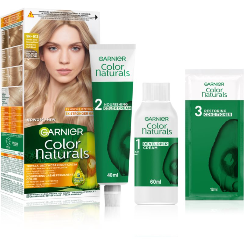 Garnier Color Naturals Creme barva na vlasy odstín 9.13 1 ks