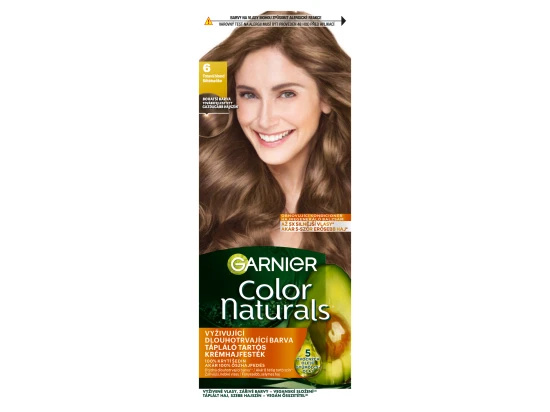 Garnier Color Naturals Creme barva na vlasy odstín 6 Natural Dark Blonde 1 ks