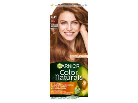 Garnier Color Naturals Creme barva na vlasy odstín 6.41 Sweet Amber 1 ks