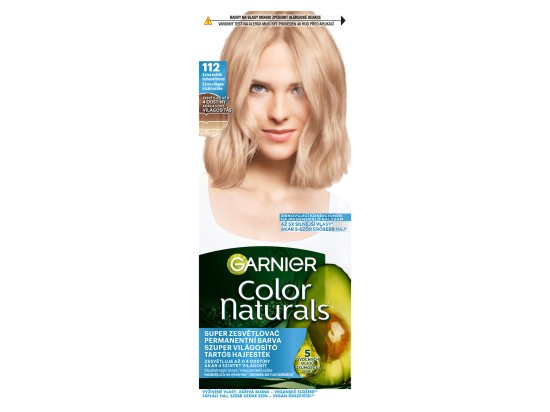 Garnier Color Naturals Creme barva na vlasy odstín 112 Extra Light Iridescent Blond 1 ks