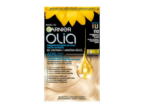 Garnier Olia Big Kit permanentní barva na vlasy odstín 110 Super Light Natural Blonde 1 ks